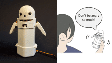 OMOY, le robot lecteur de texte et médiateur
