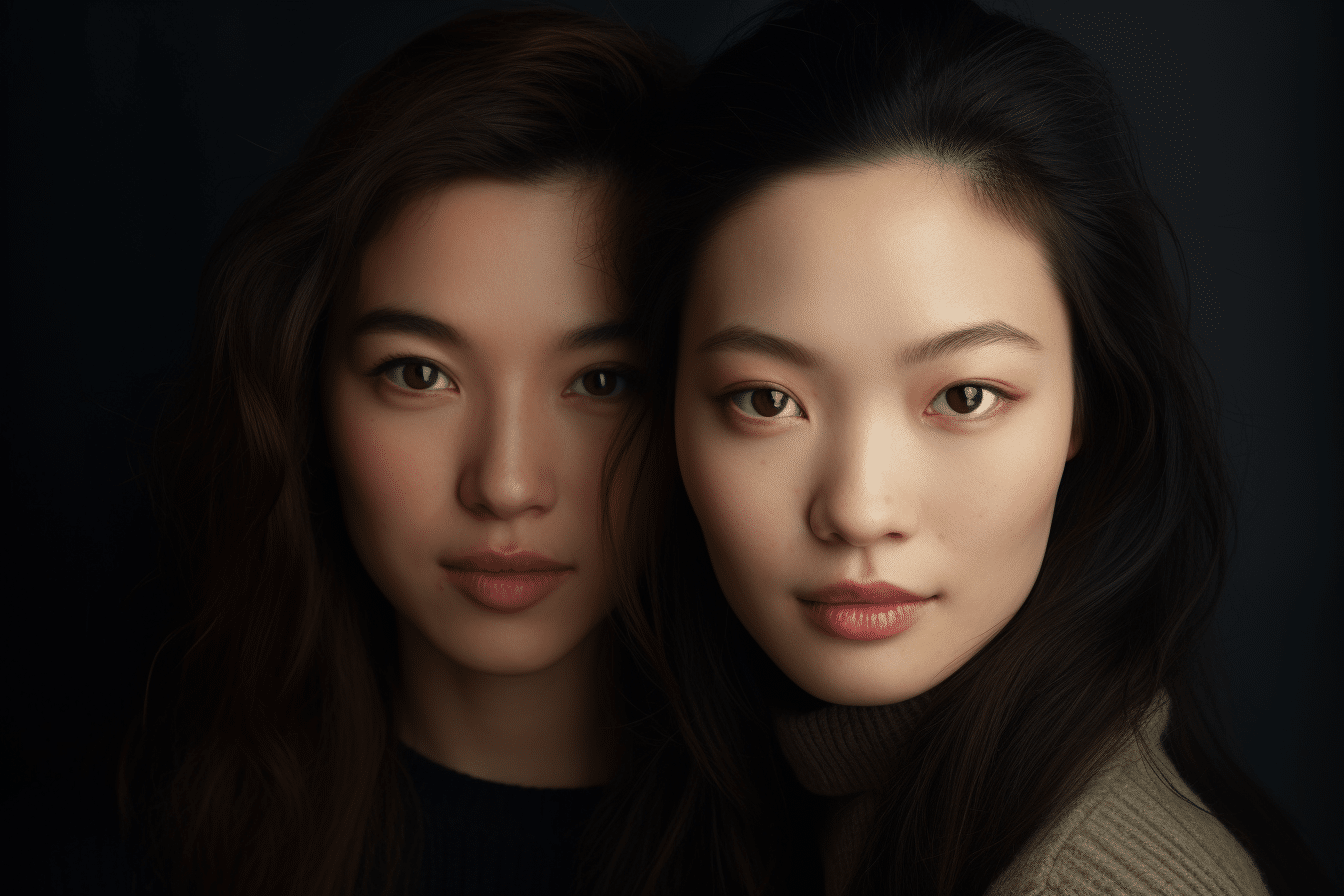 L’IA à transformé cette asiatique en une blanche