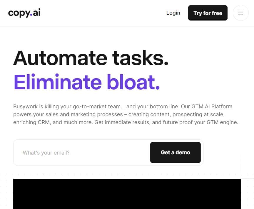 Copy.ai, l'outil qui vous permet d'automatiser vos tâches