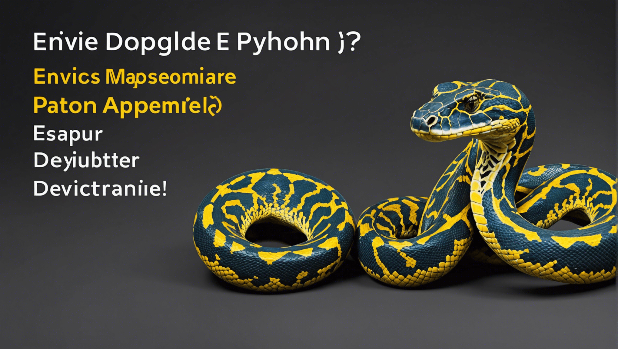 envie d'apprendre le python ? découvrez le meilleur programme pour débuter dans ce langage de programmation populaire et puissant !