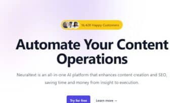 Automatisez vos opérations avec Neuraltext.com