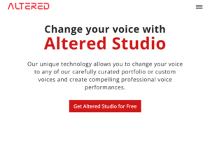 Essayez Altered.ai, l'un des meilleurs outils IA pour créer, cloner ou ajouter des effets à une voix.