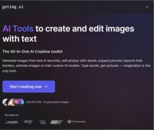 Getimg, un outil IA pour créer et éditer des images avec du texte