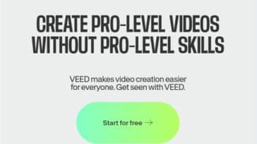 Créez des vidéos de niveau professionnel avec Veed.io