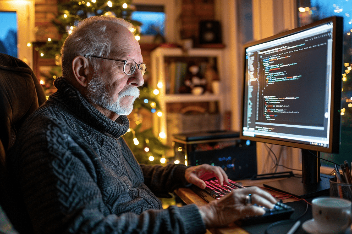Il n’y a pas d’âge pour apprendre et innover, ce papi codeur nous le prouve