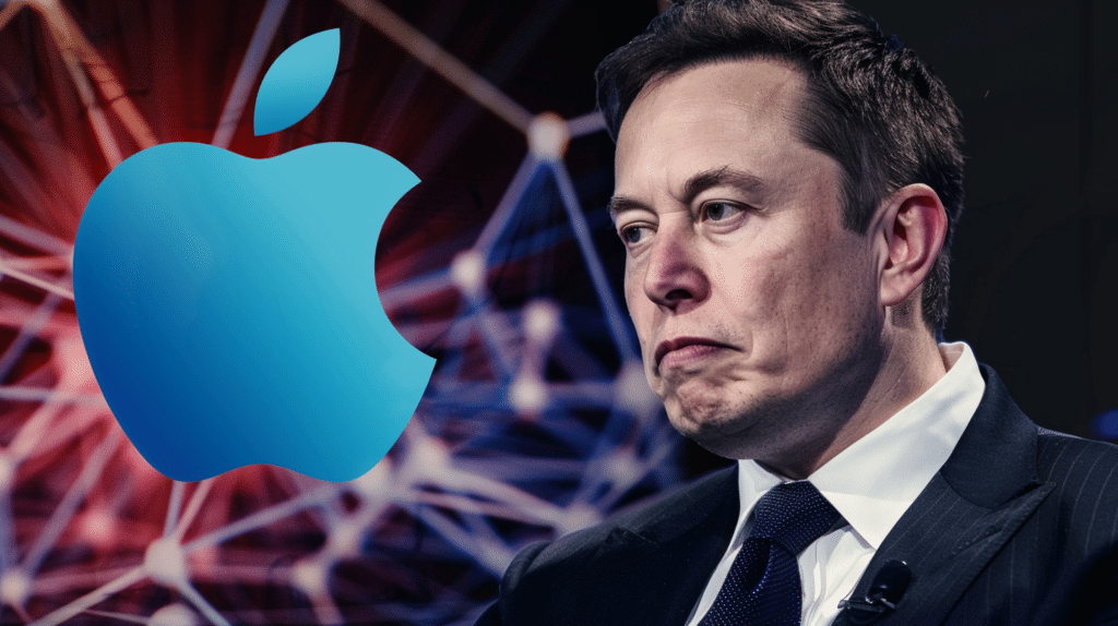 Le duel entre Elon Musk et Apple