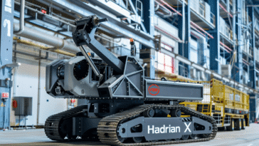 Hadrian X robot de construction de FBR