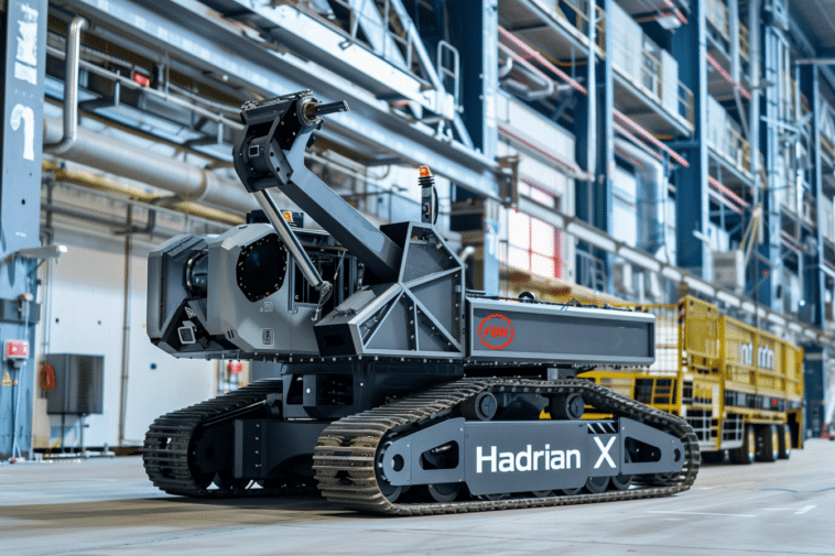 Hadrian X robot de construction de FBR