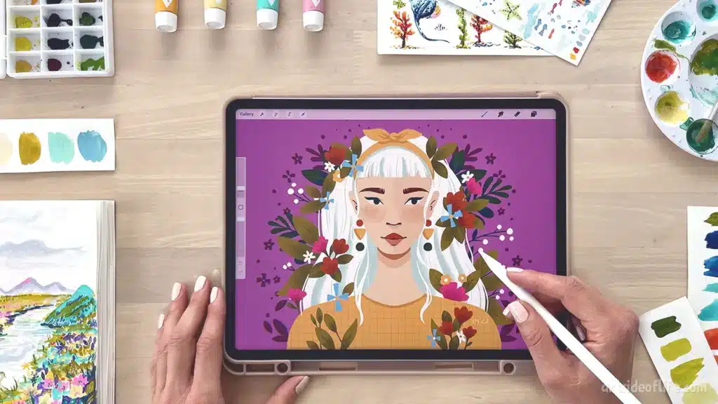 Procreate
IA générative
application créative