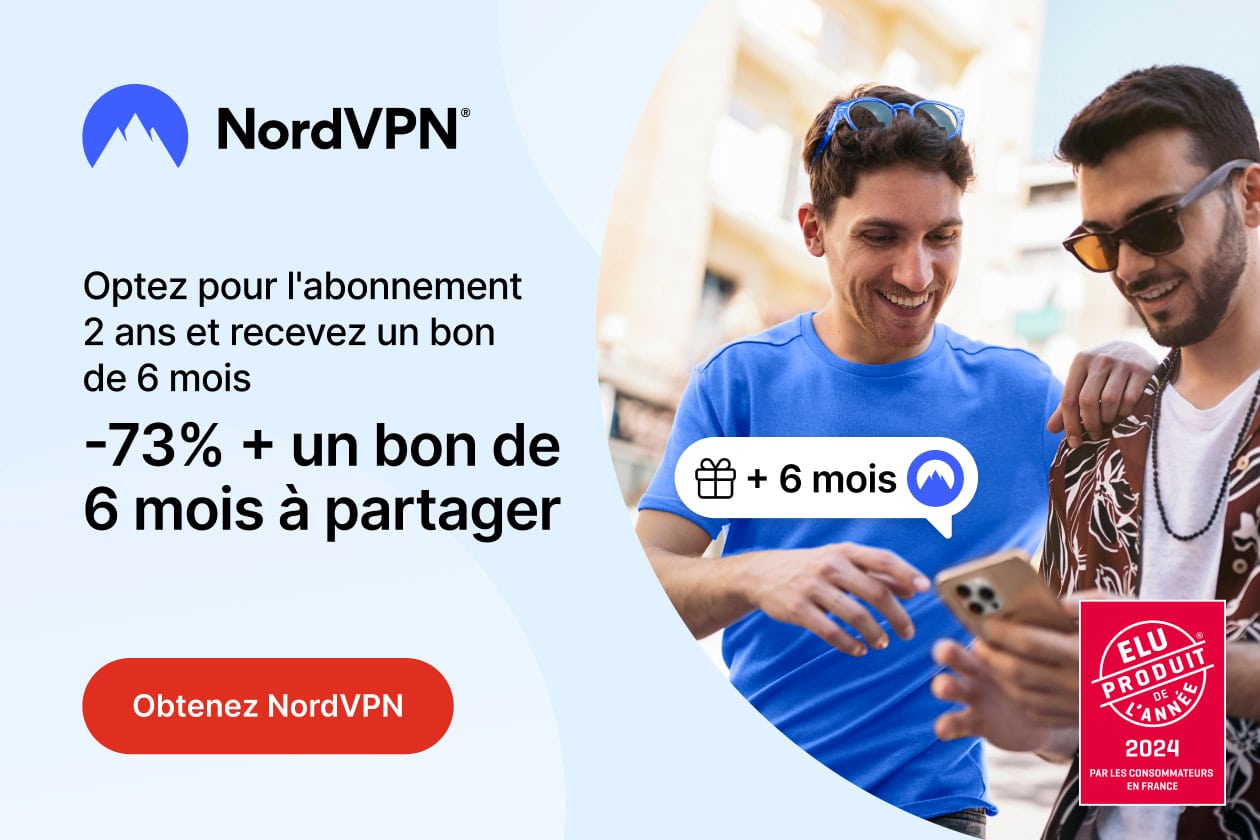 Soldes de rentrée : Profitez des offres de NordVPN à partir de 3,39 €/mois !