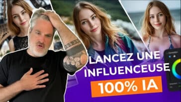 Votre influenceuse IA prête en moins 5 minutes, top chrono !