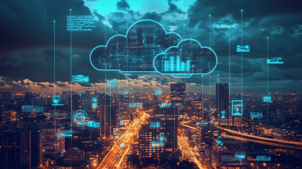 Infrastructure IA
Cloud hybride
Edge computing
Souveraineté des données
Optimisation IA