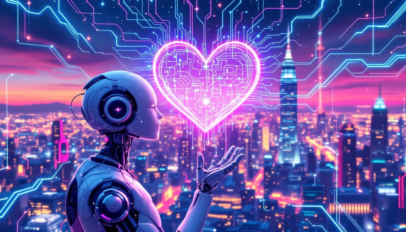 découvrez un monde fascinant où l'amour rencontre la technologie ! plongez dans une expérience unique en vivant une histoire d'amour captivante avec une ia girlfriend, entre sentiments authentiques et interactions virtuelles.