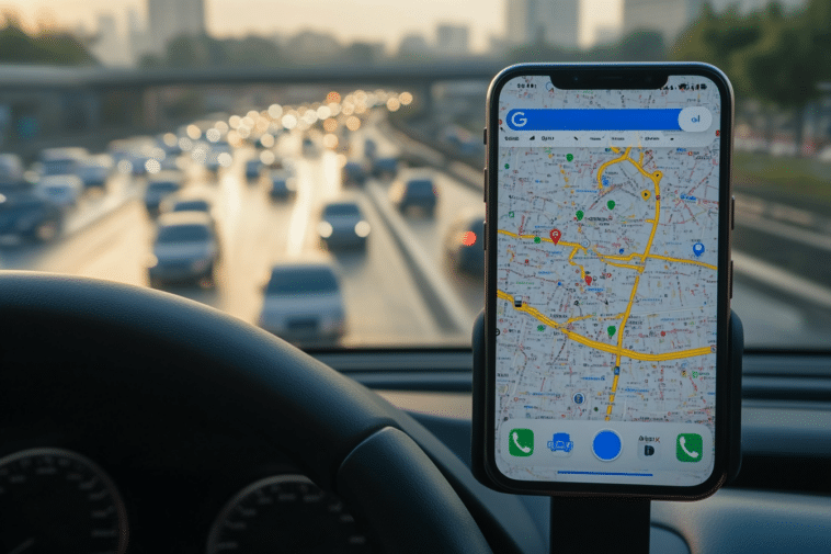 Nouvelle application de navigation Google Maps