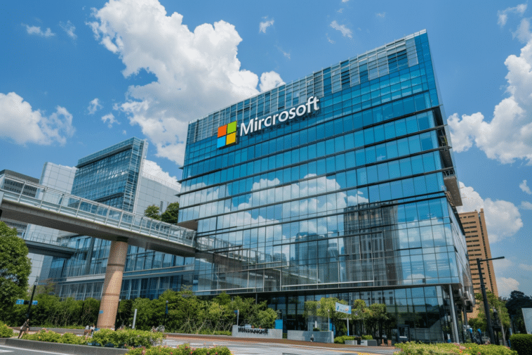 Immeuble de Microsoft à l'ère actuel