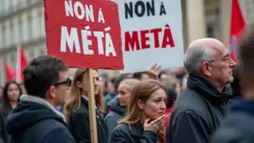 Les éditeurs et auteurs français en grève contre Meta