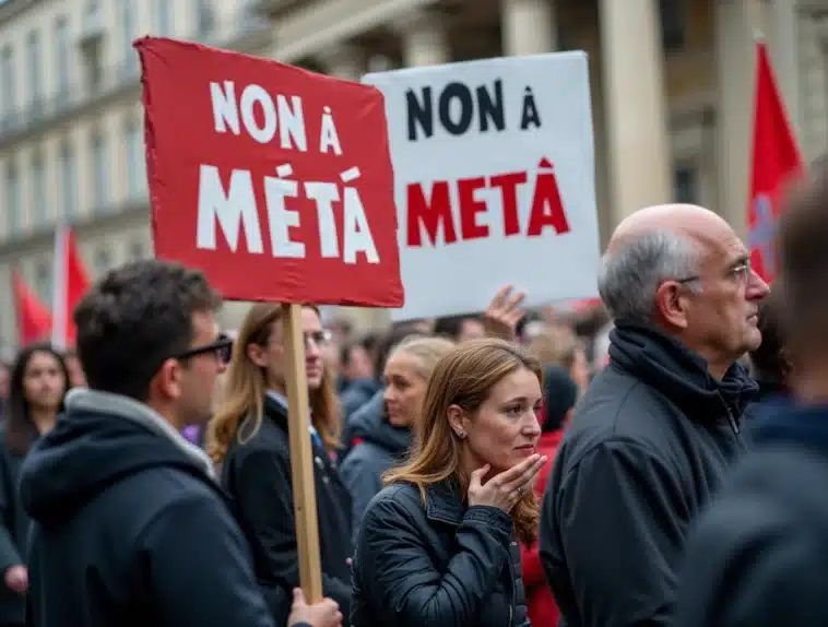 Les éditeurs et auteurs français en grève contre Meta
