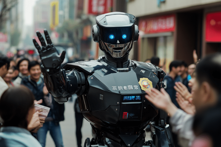 La Chine prévoir de déployer un robot policier dans ses grandes villes