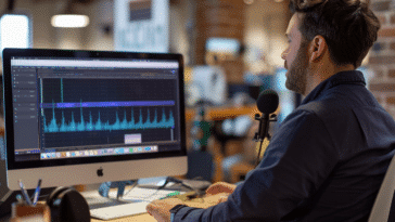 Utilisateur d'IA s'adressant à un assistant vocal