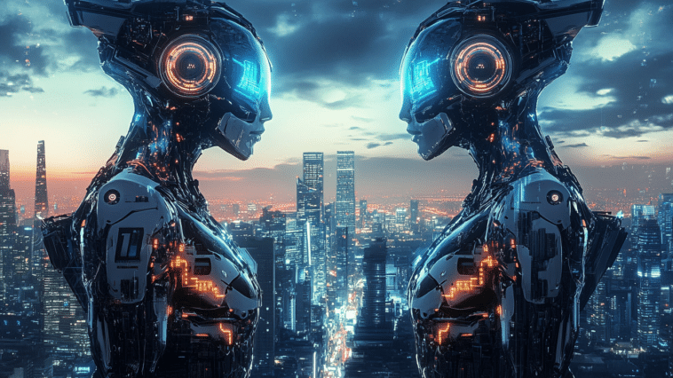 Gemini robots, illustration Gemini 2.2 de Google