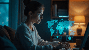 Jeune femme travaillant son planning sur son agenda Google.