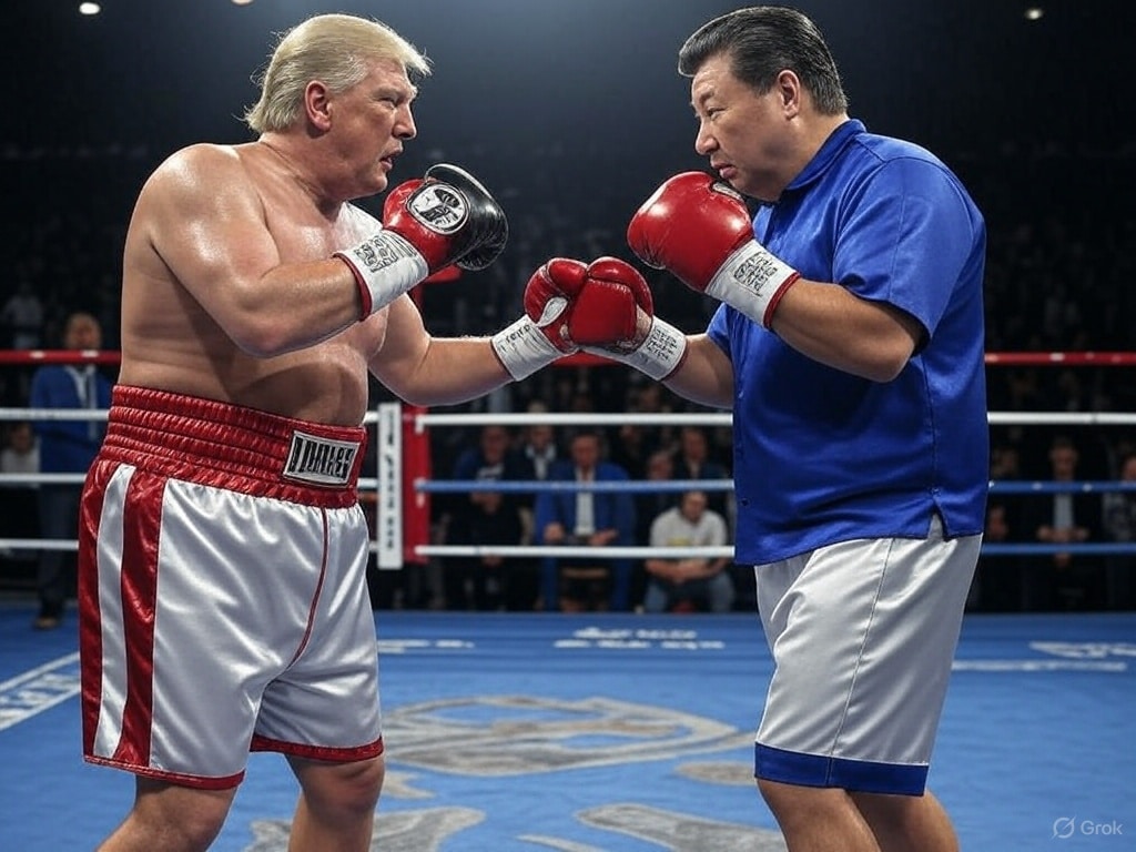 Trump vs Jinping dans la guerre technologie États-Unis vs Chine