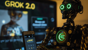 Grok en train de concevoir un jeu grâce à son intelligence artificiel