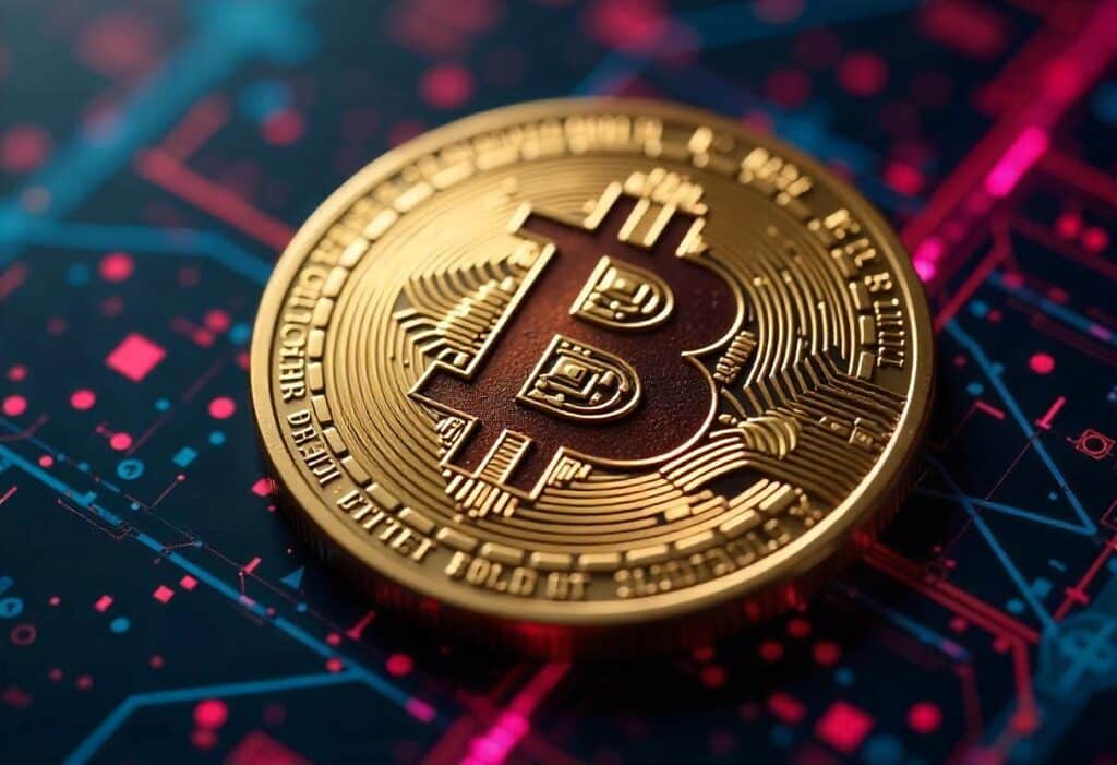 Pièce de monnaie Bitcoin