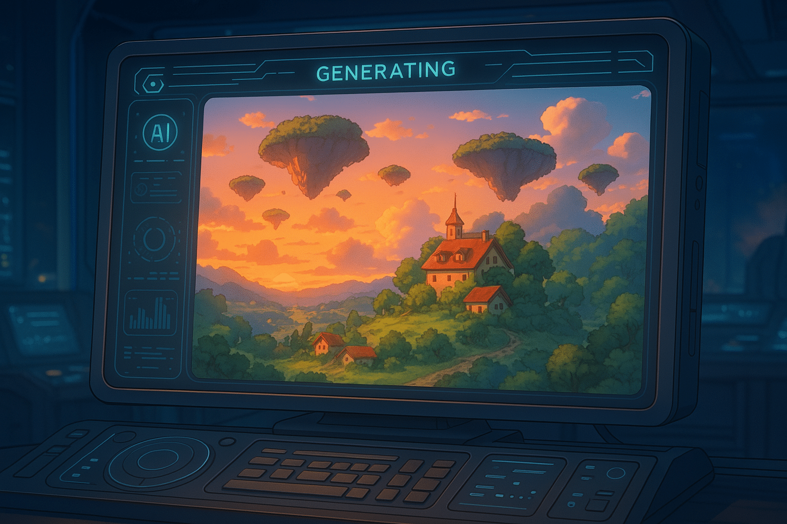 Nouvelle IA générative de vidéos de style Ghibli