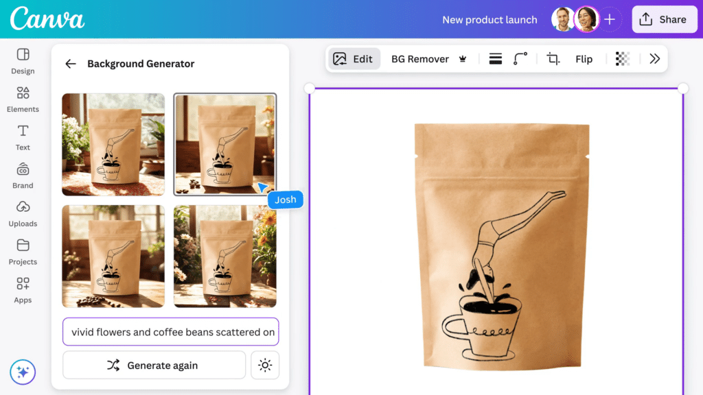 Photo Editor Canva Visual Suite 2.0