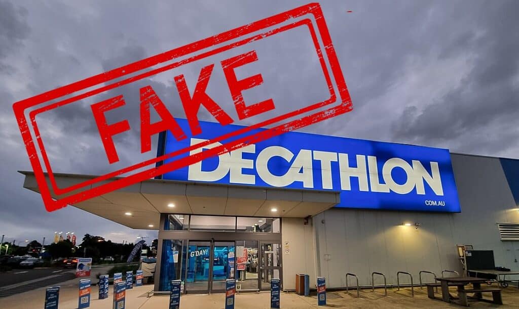 Décathlon ferme ? Non, c’est une fake news écrite par une IA