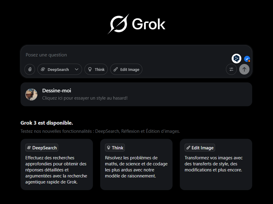 Comment accéder à Grok 3 gratuit depuis X ?