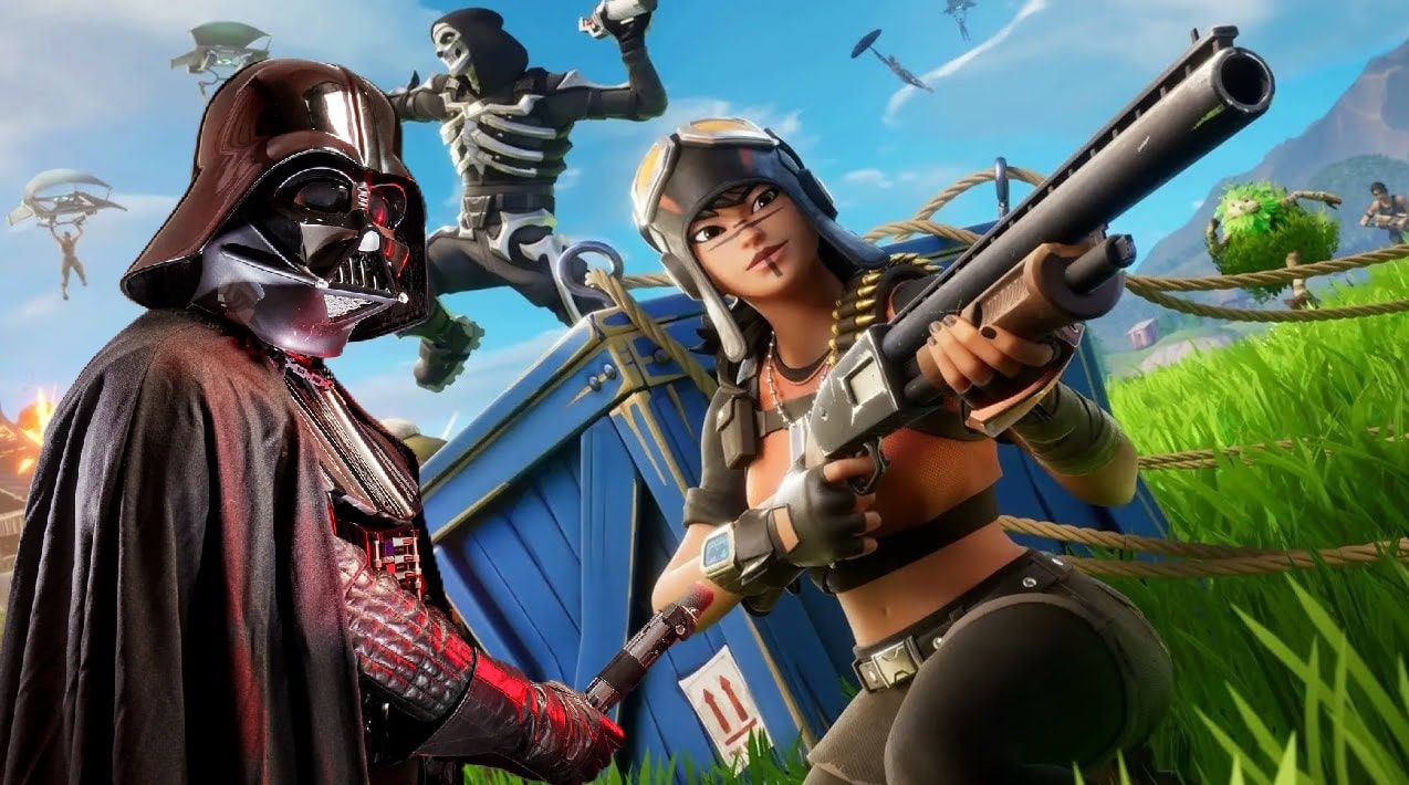 Dark Vador IA pète un câble dans Fortnite, les joueurs rigolent
