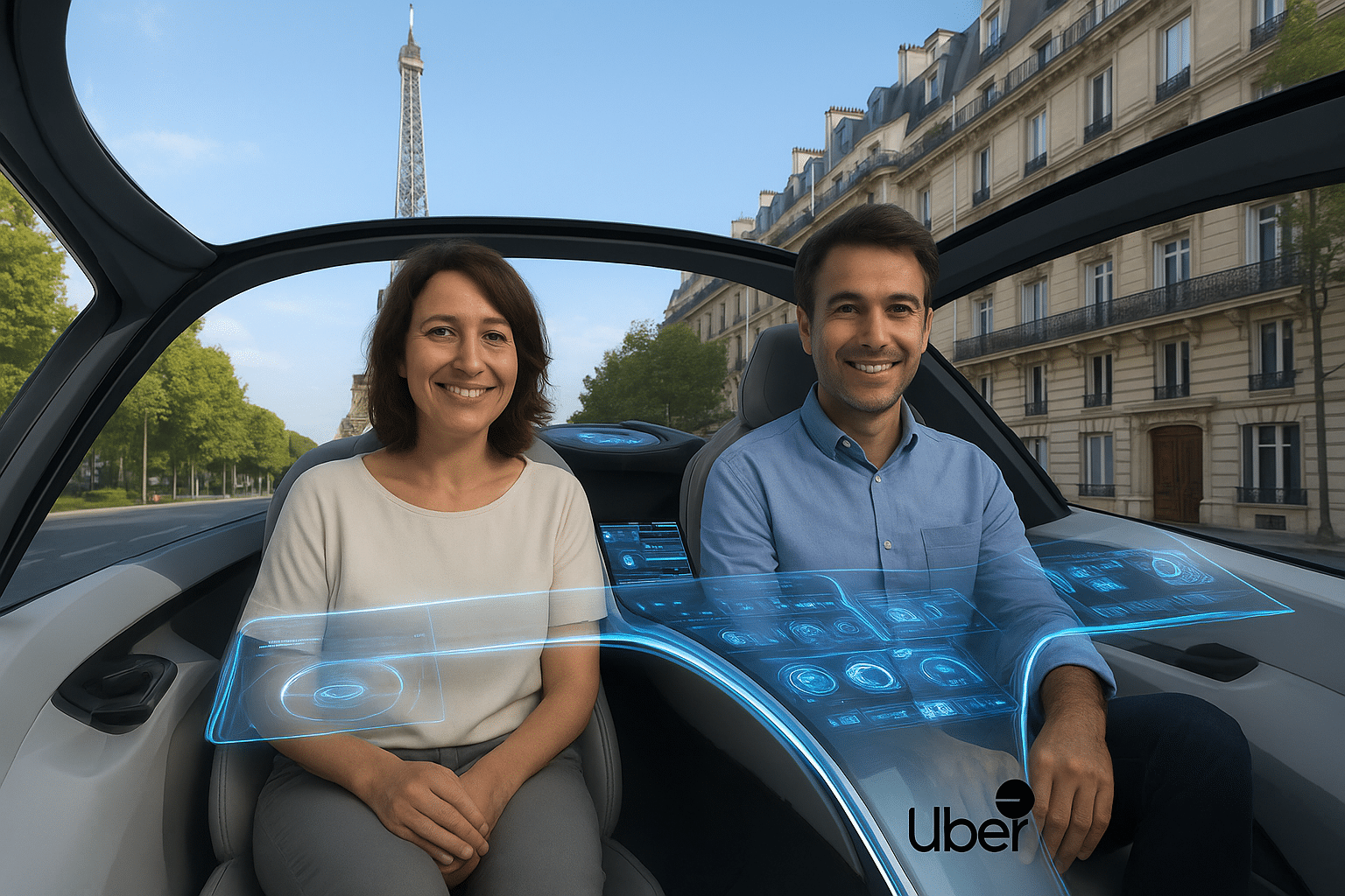 Des taxis sans chauffeur dès 2026 chez Uber… la France va suivre ?