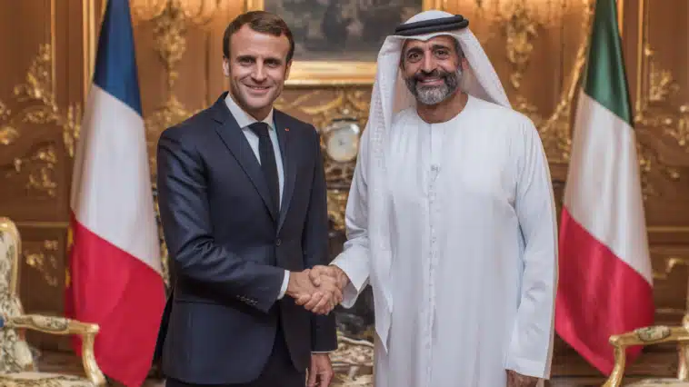 Présidents Français et Emirates.