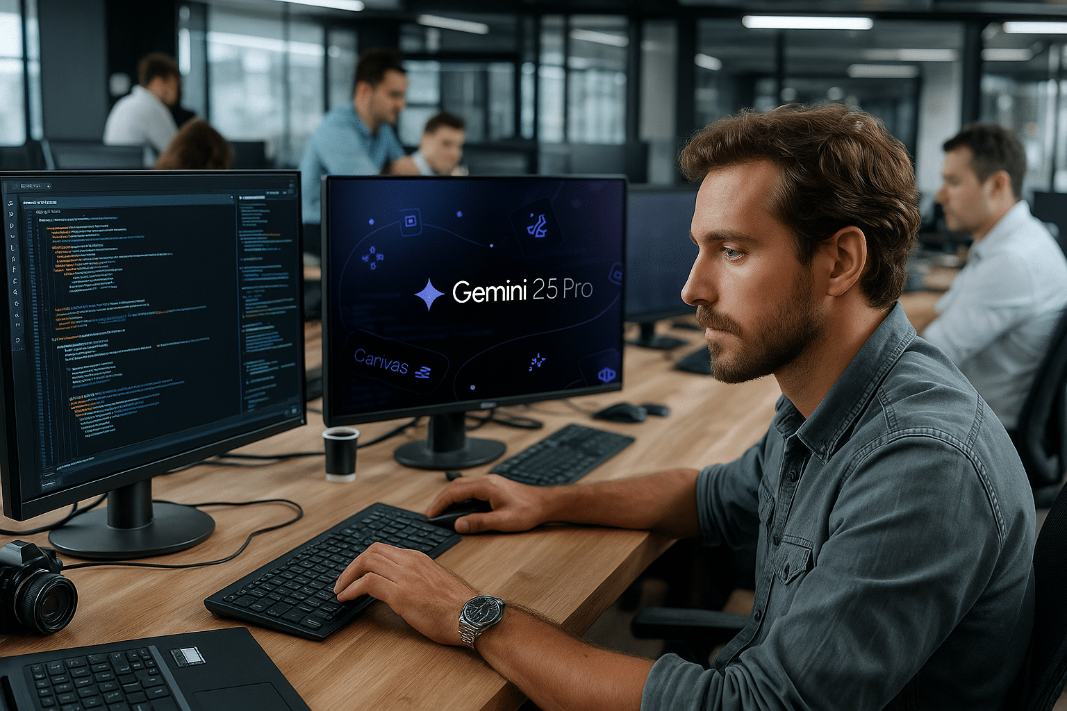 Gemini 2.5 Pro sort les muscles pour coder des apps web stylées