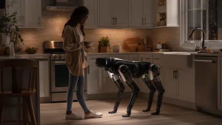 Photo d'un robot