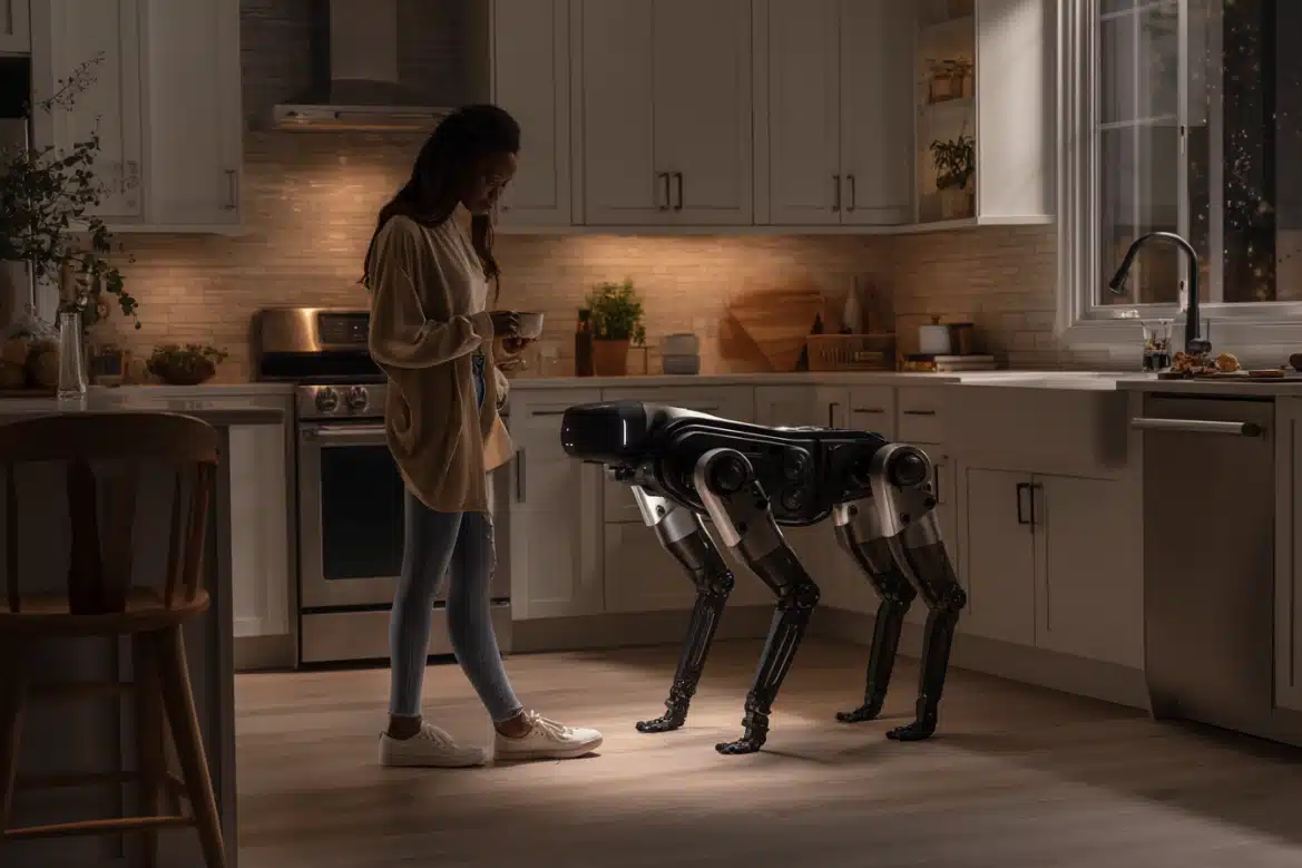 Photo d'un robot