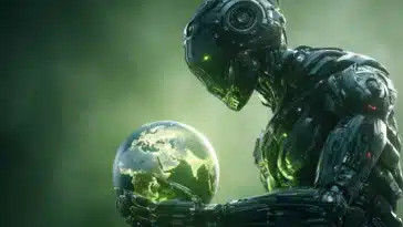 Photo d'un robot