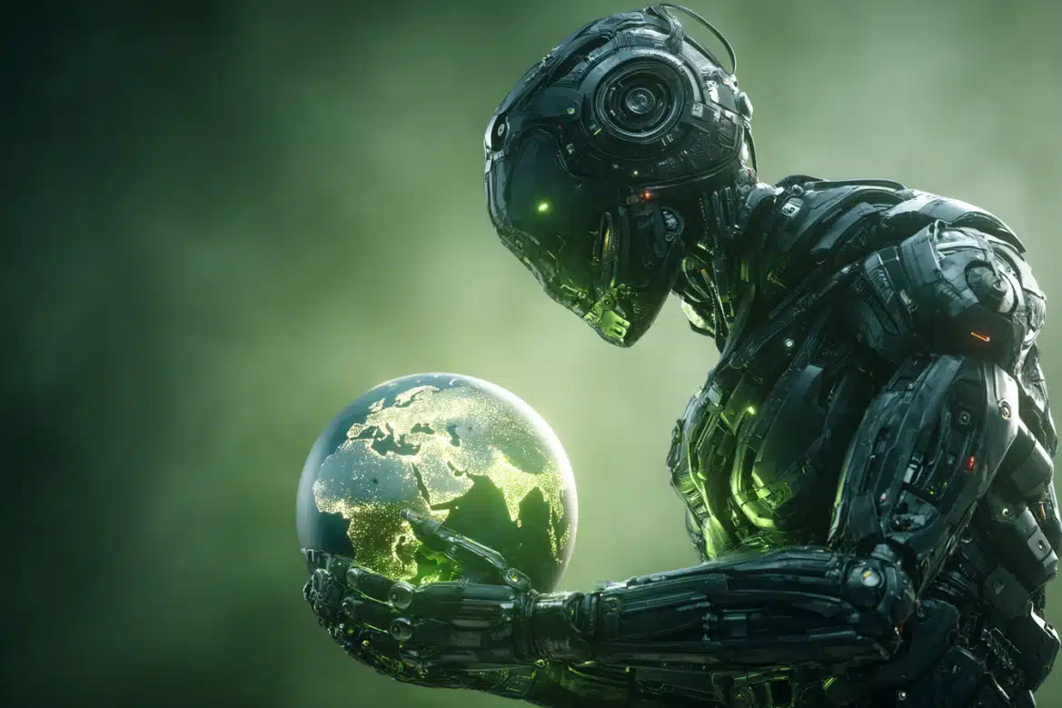 Photo d'un robot