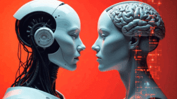 Robot humanoïde avec un cerveau humain