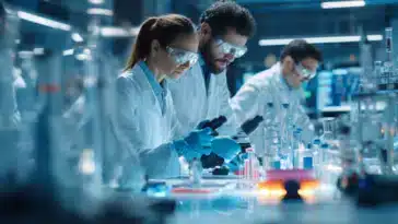 Photo d'un scientifique