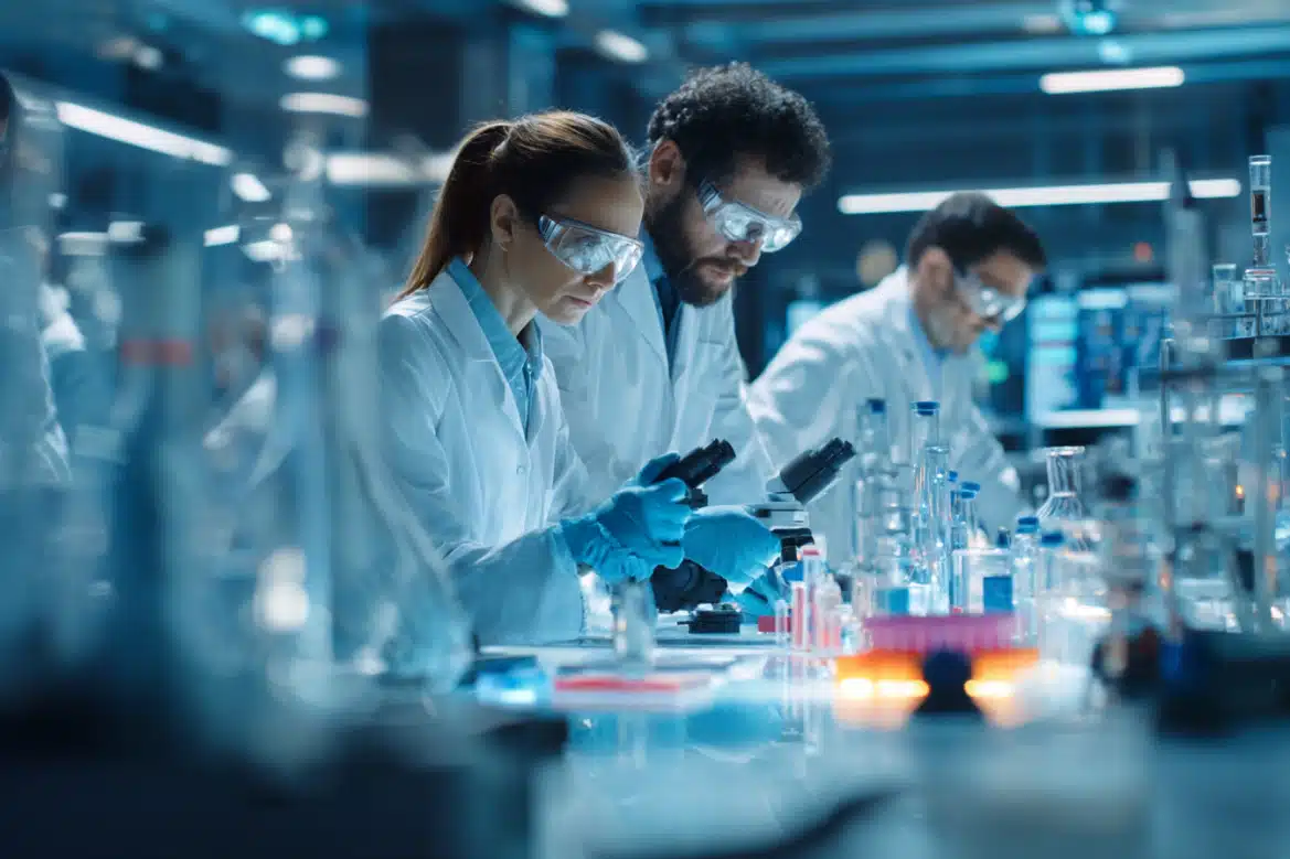 Photo d'un scientifique