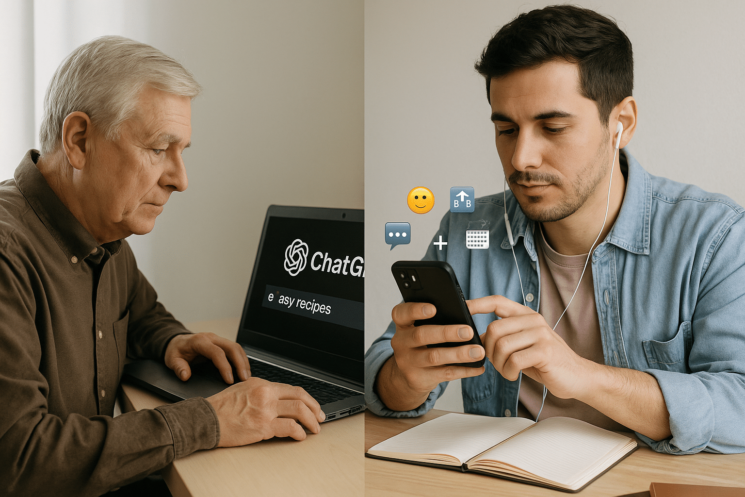 Boomers et Gen Z ne voient pas l’usage de ChatGPT de la même façon