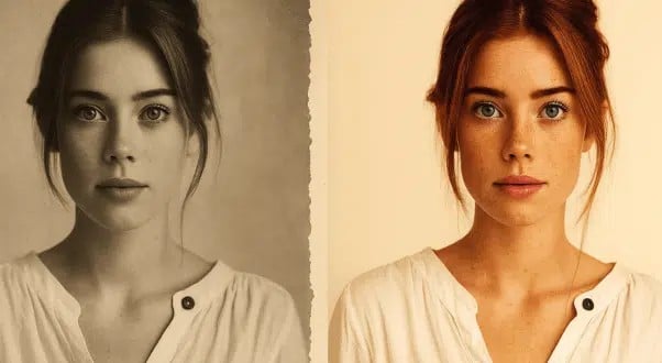 La restauration d’une vieille photo avec ChatGPT vire au carnage