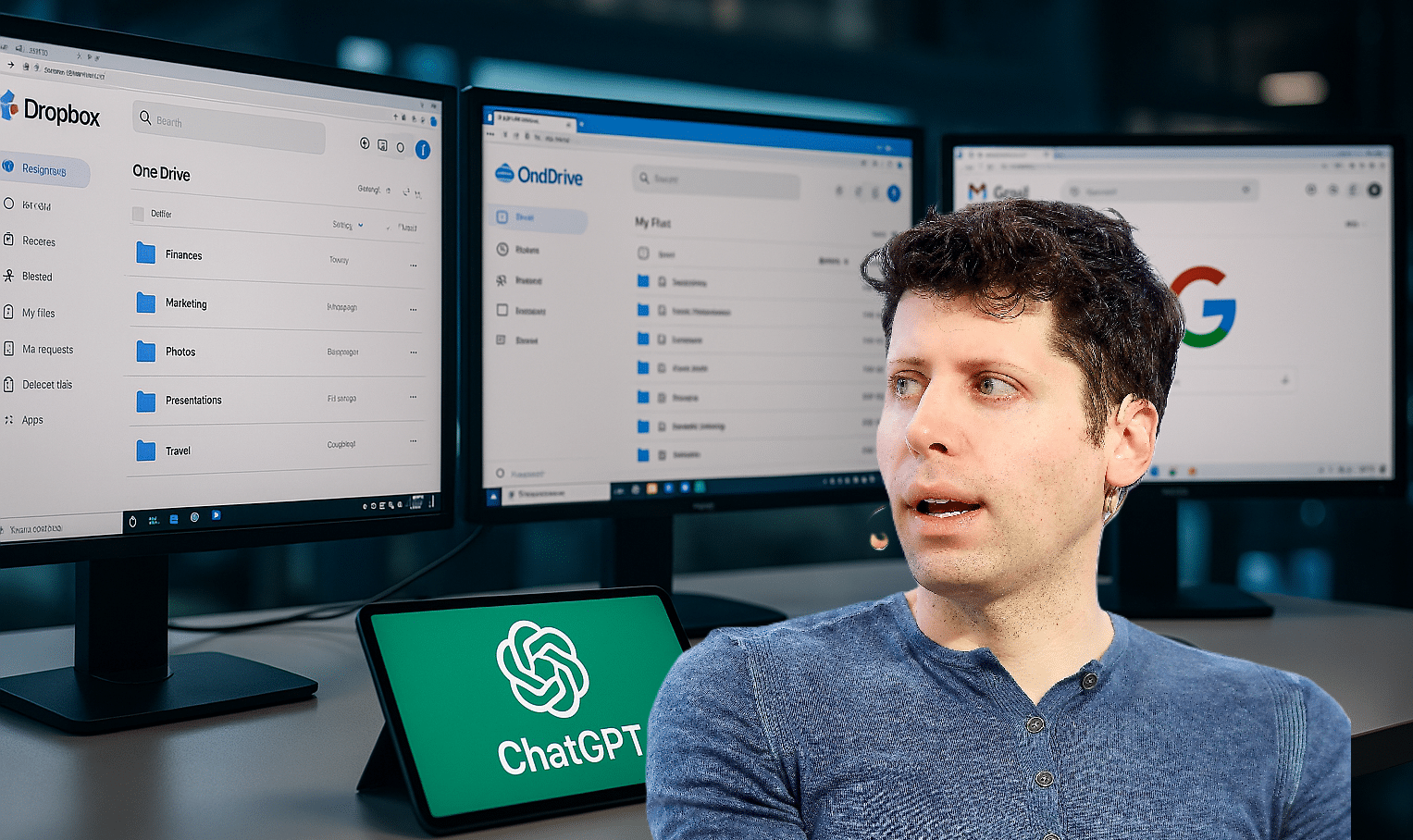 Dropbox, Drive et outils professionnels : OpenAI les connecte tous
