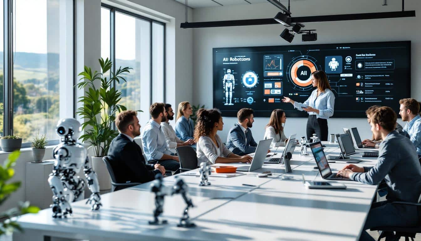 découvrez notre formation en intelligence artificielle dans l'ain (01). apprenez les concepts fondamentaux et les applications pratiques de l'ia, adaptés à tous les niveaux. rejoignez-nous pour développer vos compétences et vous préparer aux défis technologiques de demain.