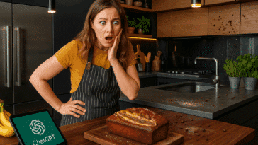 Mon banana bread n’a jamais été aussi… spécial (merci ChatGPT ?)