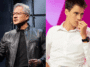 Jensen Huang et Arthur Mensch, CEO de Mistral AI
