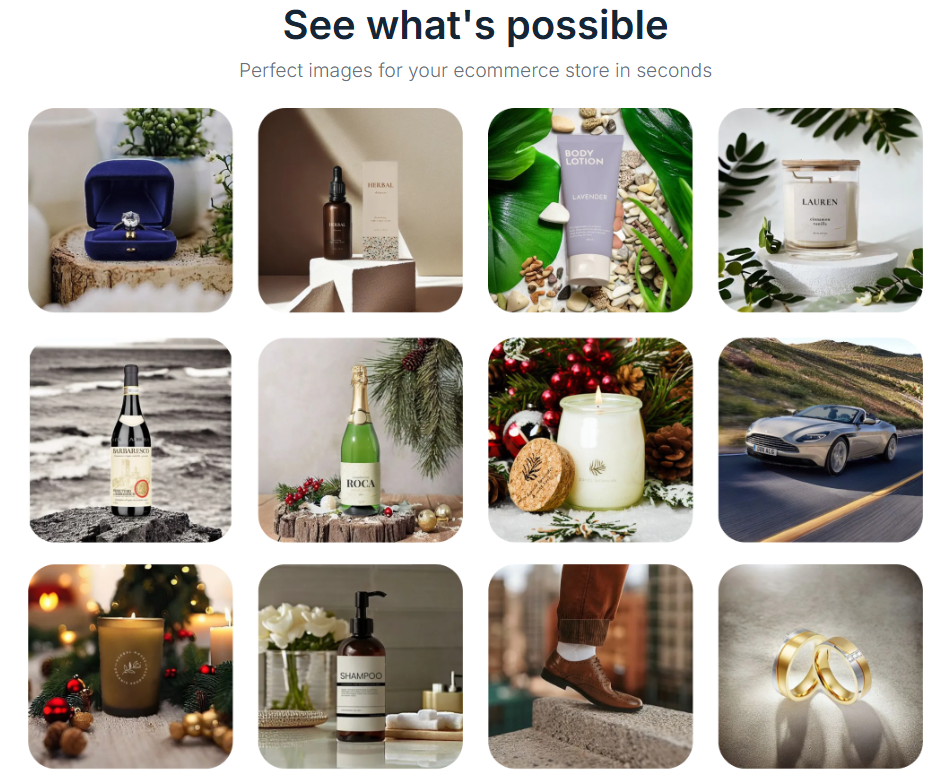 Capture écran Photoshoot.ai